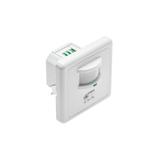 CZUJNIK RUCHU CR-4 LED,  MIN. 40W, MAX. 500W, AC220-240V, 50/60HZ, KĄT DZIAŁANIA 160*, ZASIĘG 12M ±