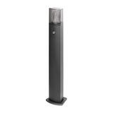 PEONIA oprawa ogrodowa słupek z czujnikiem PIR E27 max. 15W IP54 75 cm czarna AD-OP-6582BE27PPR ORNO