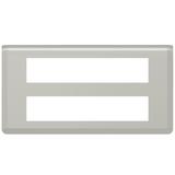 Mosaic - Ramka 2x10 Modułowa Pozioma - Aluminium 079328L LEGRAND