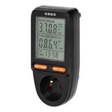 Watomierz kalkulator energii z wyświetlaczem LCD czarny OR-WAT-435/B ORNO