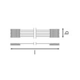 Oprawa DAMP PROOF 1200 1xLAMP HOUSING TH-KIT 5x2.5