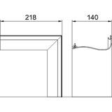OT I Swing EL, Pokrywa naroża wewnętrznego, kanału Design