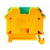 ZUG-10PE ZŁĄCZKA OCHRONNA K.ŻÓŁTO-ZIELONY