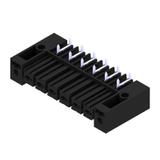BVL 7.62HP/06/270FI 3.5SN BK BX Wtyki PCB (złącza płyty), 7.62 mm, Liczba biegunów: 6, kąt odejścia: 270° /50szt./ 1929450000 WEIDMÜLLER