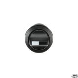 Przełącznik obrotowy 2poz.2NO czarny C2SS3-10B-20