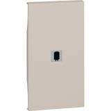 LIVING NOW - KLAWISZ Z OKIENKIEM PODŚWIETLENIA  BOJLER  - 2 MODUŁY - PIASKOWY BEŻ, Bticino