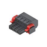 BVF 7.62HP/04/180F SN BK BX Złącze kablowe do płytek drukowanych /30szt./ WEIDMULLER