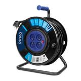 Przedłużacz bębnowy 4 gniazda kabel PVC H05VV-F 3x1,5mm2 długość - 50m STAŁE GNIAZDA termi