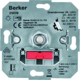 one.platform Ściemniacz obrotowy obciążenie R 20-200 W, LED 3-40 W 2909 HAGER