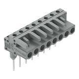 MCS-MIDI Classic gniazdo kątowe 8-bieg. szare raster 5 mm /50szt./ WAGO