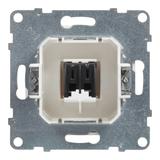 SUNO - Gniazdo głośnikowe pojedyncze, Biały, Legrand