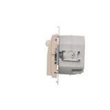 Simon 54 Oprawa oświetleniowa LED z czujnikiem ruchu 230V AC 1.4 W białe ciepłe 3100 K kremowy