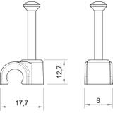 2010, KLIPSY PRZYB.KABLI 10MM B.