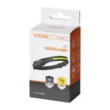 Latarka czołowa LED COB + XPE z akumulatorem 1200 mAh