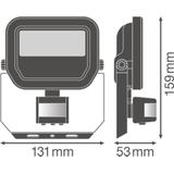 Naświetlacz FLOOD LED PERFORMANCE 10W 4000K SYM 100 SENSOR white