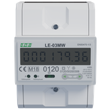Dwutaryfowy licznik energii elektrycznej 3-fazowy 2-kierunkowy z Modbus RTU do pomairu bezpośrednieg