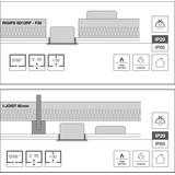 Oprawa SP FP FIX P 8W 927 PS DIM IP65 BK