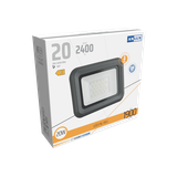 NAŚWIETLACZ LED HELI 20W 120LM/W NEUTRALNY BIAŁY 3 LATA GW. ANLUX