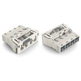 WINSTA wtyk 4-torowy SnapIn biały ze stykiem PE