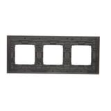 Simon 54 Nature Ramka 3-krotna Nature-Drewno ZŁOTE WENGE IP20/IP44* (*IP44-należy zastosować zestaw uszczelek DUN3) DRN3/85 KONTAKT