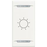 AXOLUTE MYHOME - KLAWISZ ''ŚWIATŁO'' 1M BIAŁY, HD4911BA, Bticino