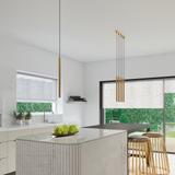 Sollux Lampa wisząca PASTELO 3P złota SL.1172