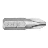 Końcówki wkrętakowe PH2 x 25 mm, 20 szt.