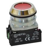 Przycisk NEF30-K2X/W3 czerwony W0-NEF30-K 2X/W3 C PROMET