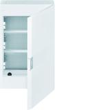 vega Rozdzielnica natynkowa teletechniczna 3R IP40 drzwi białe VB318MP HAGER