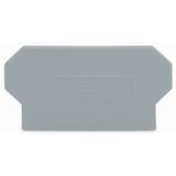 ścianka rozdzielająca jasnoszara