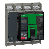Wyłącznik mocy ComPacT NS630bN 50kA przy 415VAC 4P stacjonarny sterowanie ręczne MicroLogic 5.0E 6 C