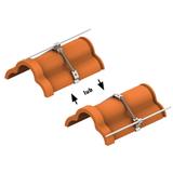 AN-153EM/OH/ Uchwyt gąsiorowy sprężynowy EasyM /OH/