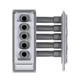 univers Łącznik narożny 5-polowy 12x5mm ZM75S HAGER