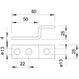5011/VA -12, ELEM.ZAKON.DO PŁYTY UZIEMIAJ.M12