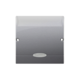 Simon Basic Łącznik hotelowy podwójny z podświetleniem Imax 2×10 (2) A stal inox BMWH2.02/21 KONTAKT