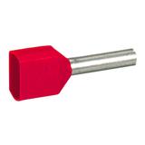 KOŃCÓWKA KABLOWA PODWÓJNA STARFIX 2X1MM2 (X500), Legrand