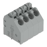 listwa zaciskowa do pł. drukowanych 4-bieg. szara raster 3,5 mm /75szt./ WAGO