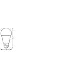 Lampa LED SMART+ ZB CL A Frosted TW 60 yes 9W/ E27