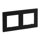Niloe Step Ramka Podwójna 2X- Kolor Czarny 863592 LEGRAND