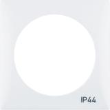Integro Flow Ramka 1-krotna z nadrukiem IP44 bez uszczelki, biały 918272599 HAGER