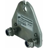 Płyta przyłączenia fazowa 2-biegunowa z otworem 13 mm i 2 śrubami M12