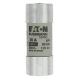 C22G20S Wkładka cylindryczna z wybijakiem 22x58 20A GG 690V C22G20S EATON