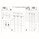 Sollux Lampa wisząca PASTELO 3 biała SL.0466