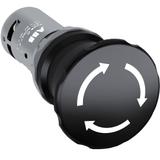 Przycisk bezpieczeństwa 1NO1NC czarny CE4T-10B-11