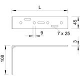 WW 100/20, KĄTOWNIK ŚCIENNY 100/200 FS