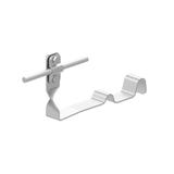 Uchwyt dach.skręc.prof. WZÓR 24 Z-śruba,H=10cm/OH/