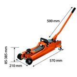 Podnośnik warsztatowy, żaba 2.5 T