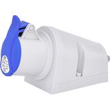 16A, 230A, 2P+PE, Gniazdo stałe IP44 EZ 1632