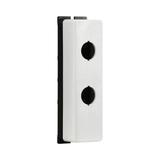 M22-FI2 Obudowa natynkowa płytka 2 otwory 22mm 197232 EATON