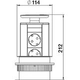 DBV-A3E D2S, Moduł Deskbox, wysuwany